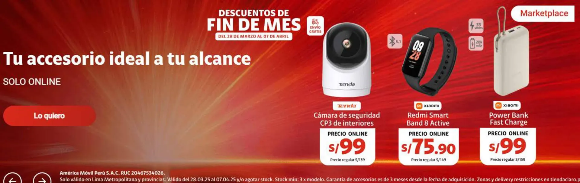 Catalogo de Catálogo Claro 1 de abril al 7 de abril 2025 - Pag 1