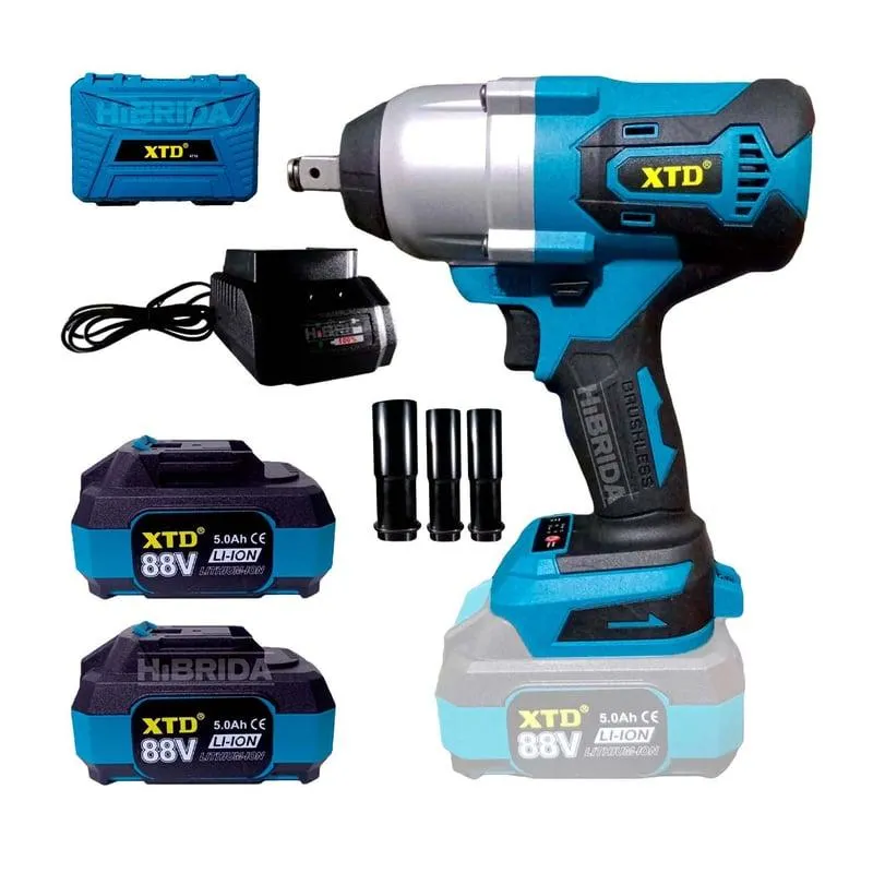 LLAVE DE IMPACTO 88V 700NM AUTO CAMIONETAS 5AH XTD - 4093