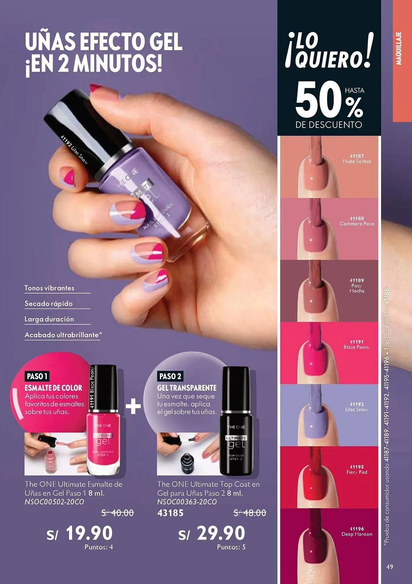 Catalogo de Catálogo Oriflame 13 de setiembre al 3 de octubre 2025 - Pag 49