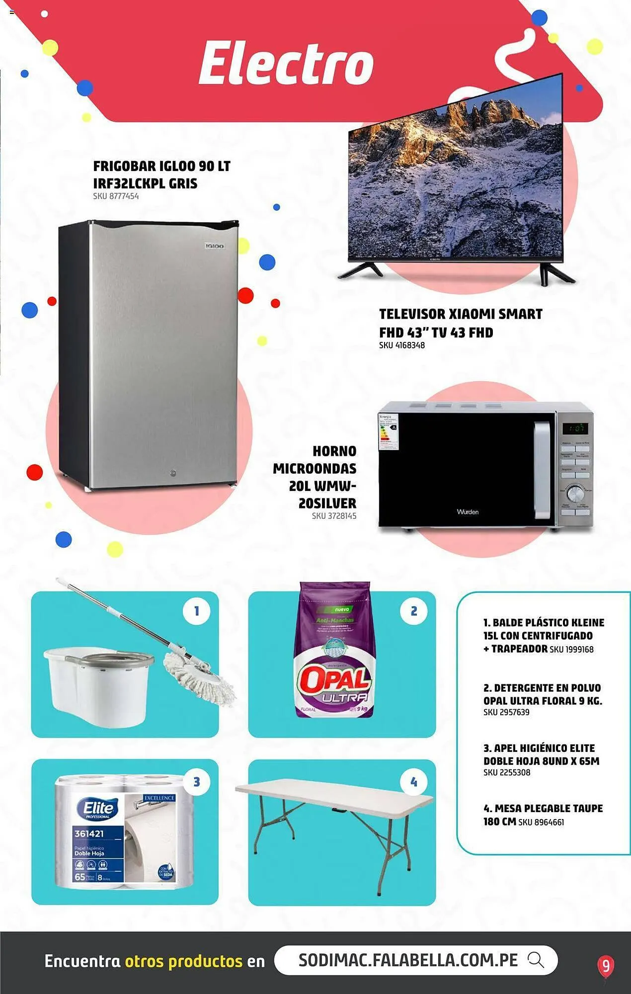 Catalogo de Catálogo Sodimac 17 de agosto al 24 de octubre 2023 - Pag 9