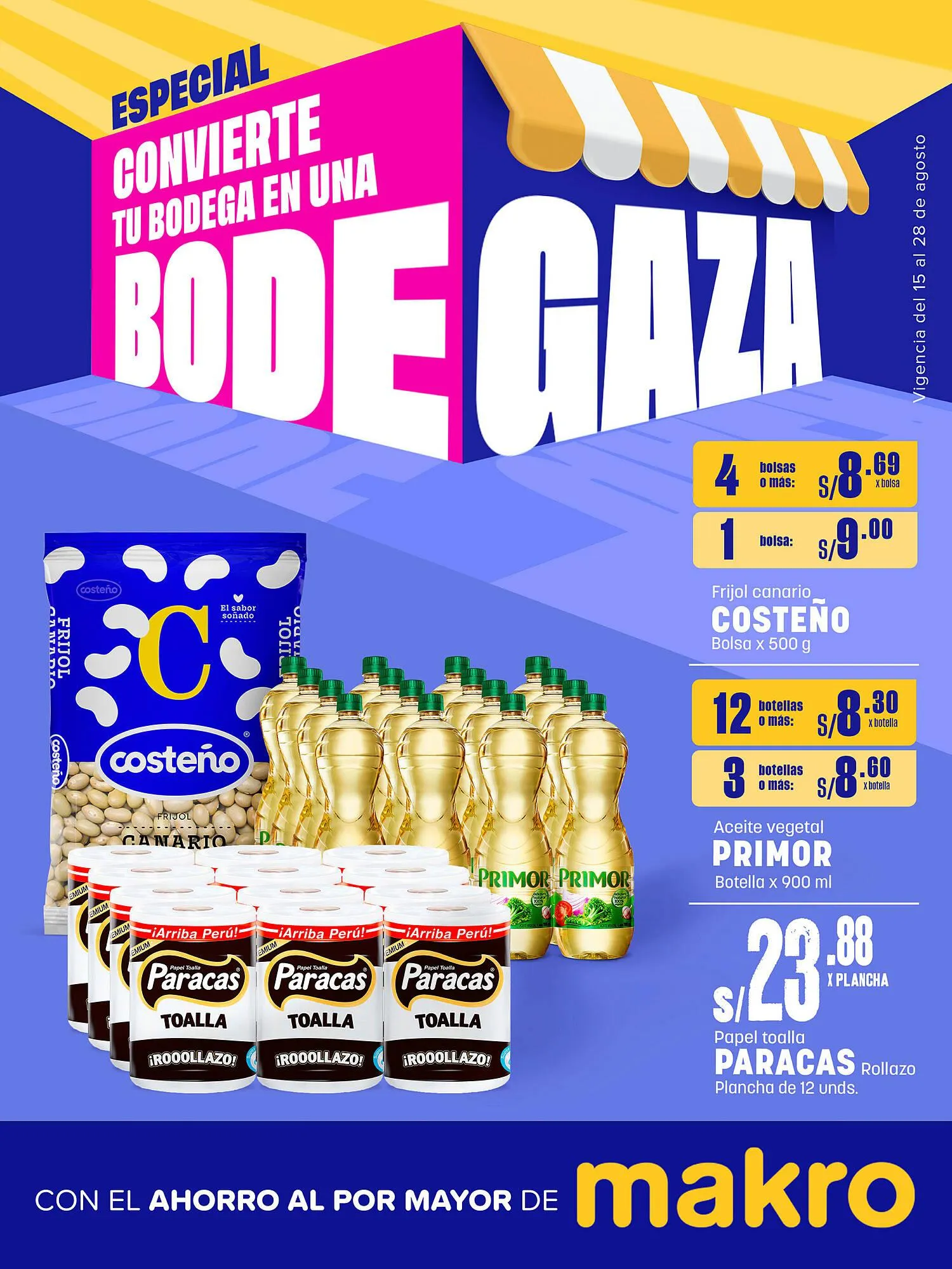 Catalogo de Catálogo Plaza Vea 15 de agosto al 28 de agosto 2024 - Pag 1