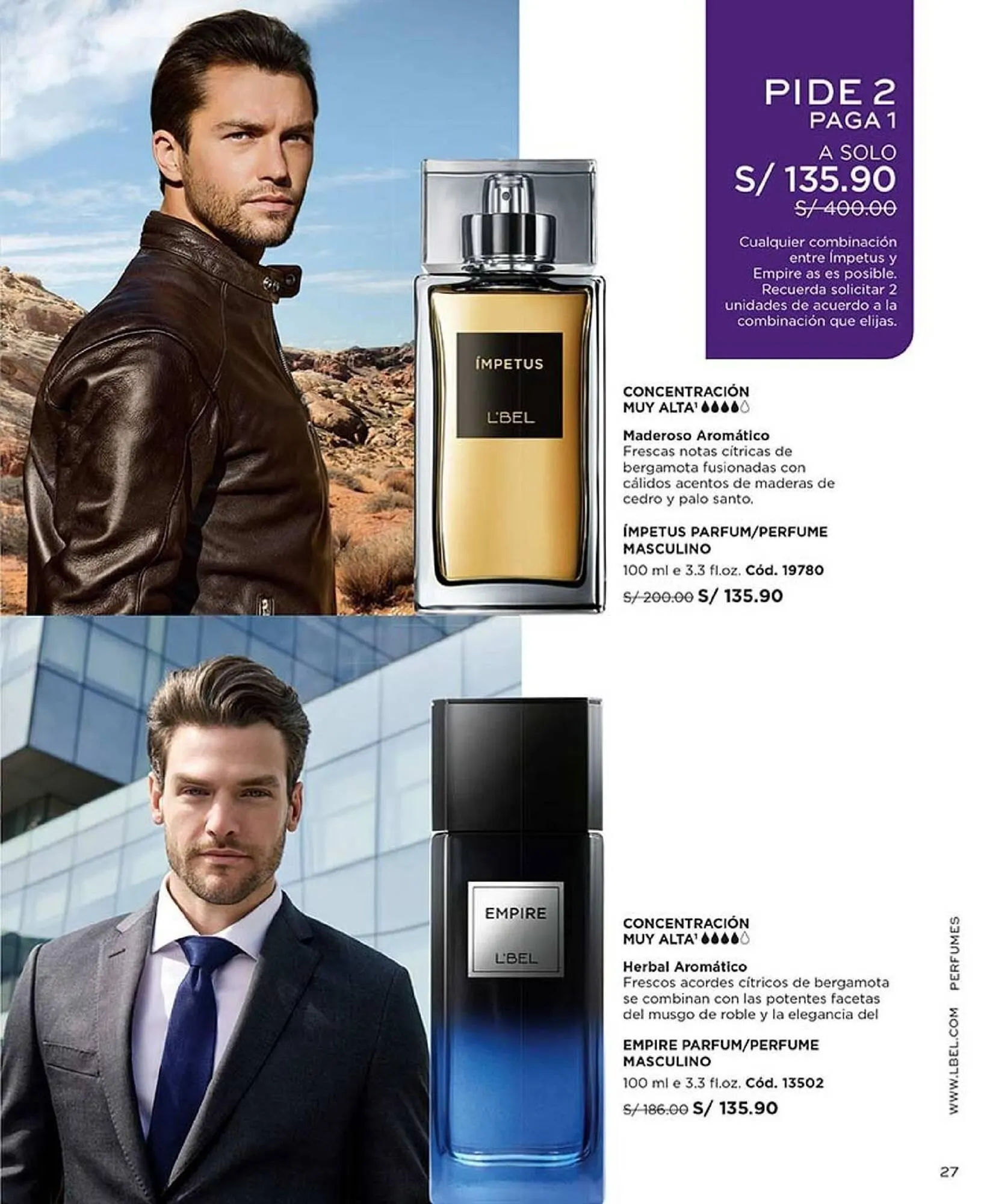 Catalogo de Catálogo L'Bel 17 de setiembre al 31 de octubre 2025 - Pag 27