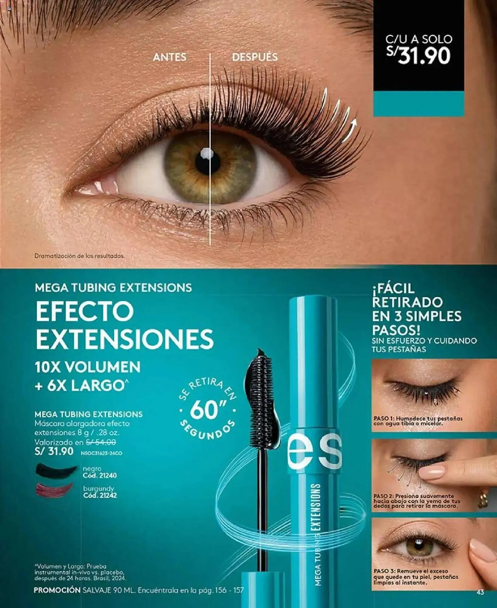 Catalogo de Catálogo Ésika 25 de setiembre al 6 de noviembre 2025 - Pag 43