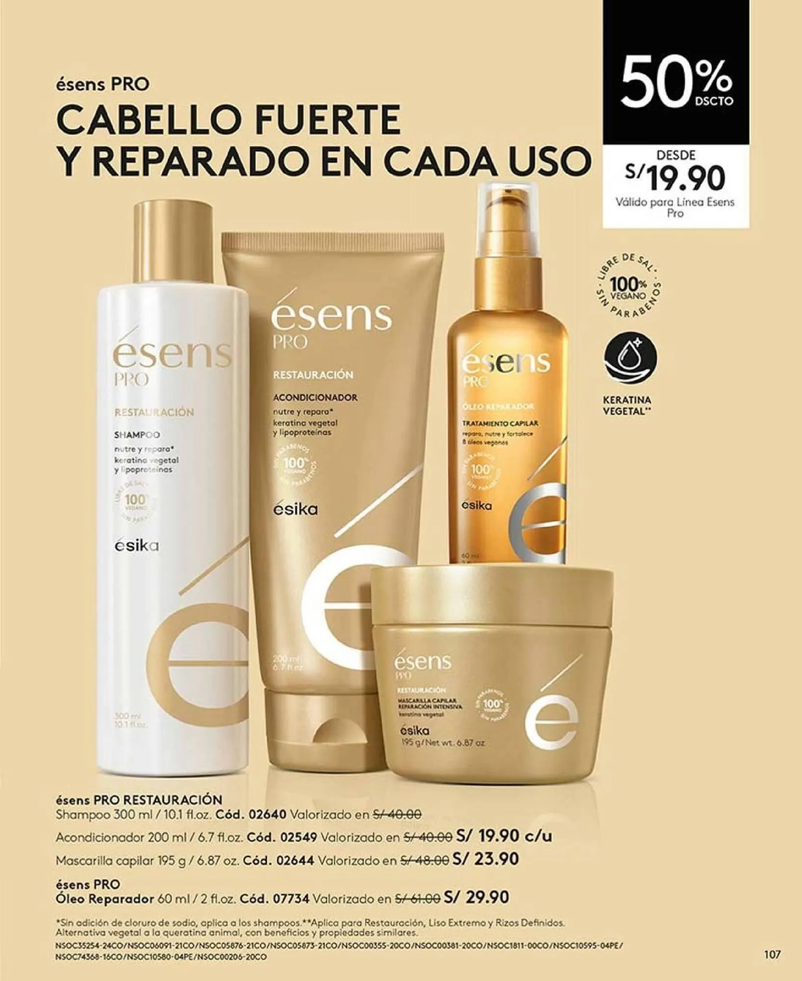 Catalogo de Catálogo Ésika 15 de abril al 31 de mayo 2025 - Pag 107