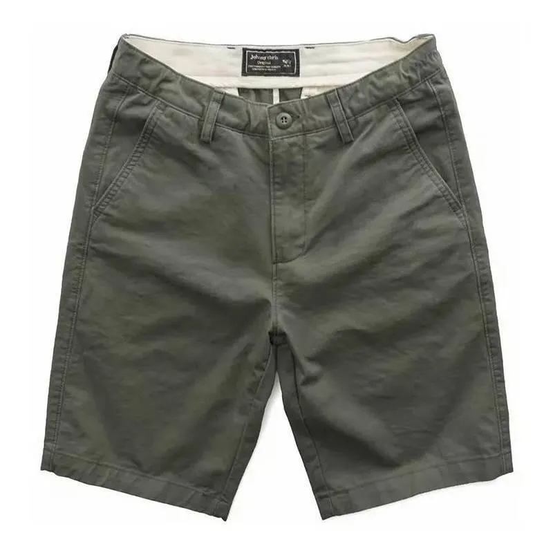 Shorts Bermudas Casual Algodón Hombre Moda Veranotipo Suelto