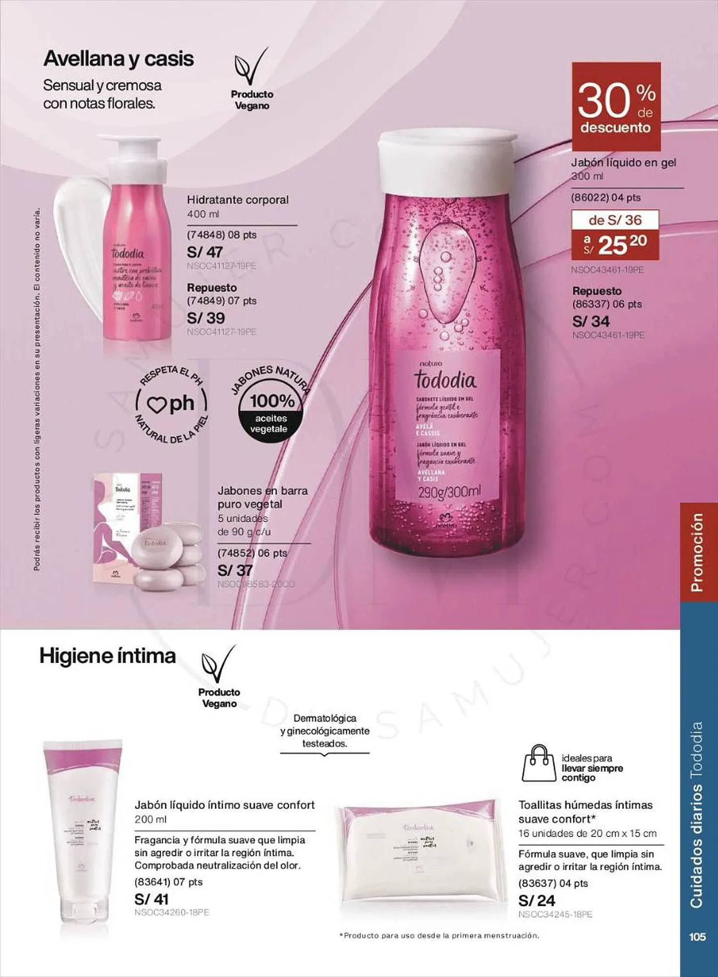 Catalogo de Catálogo Natura 5 de setiembre al 14 de setiembre 2023 - Pag 105