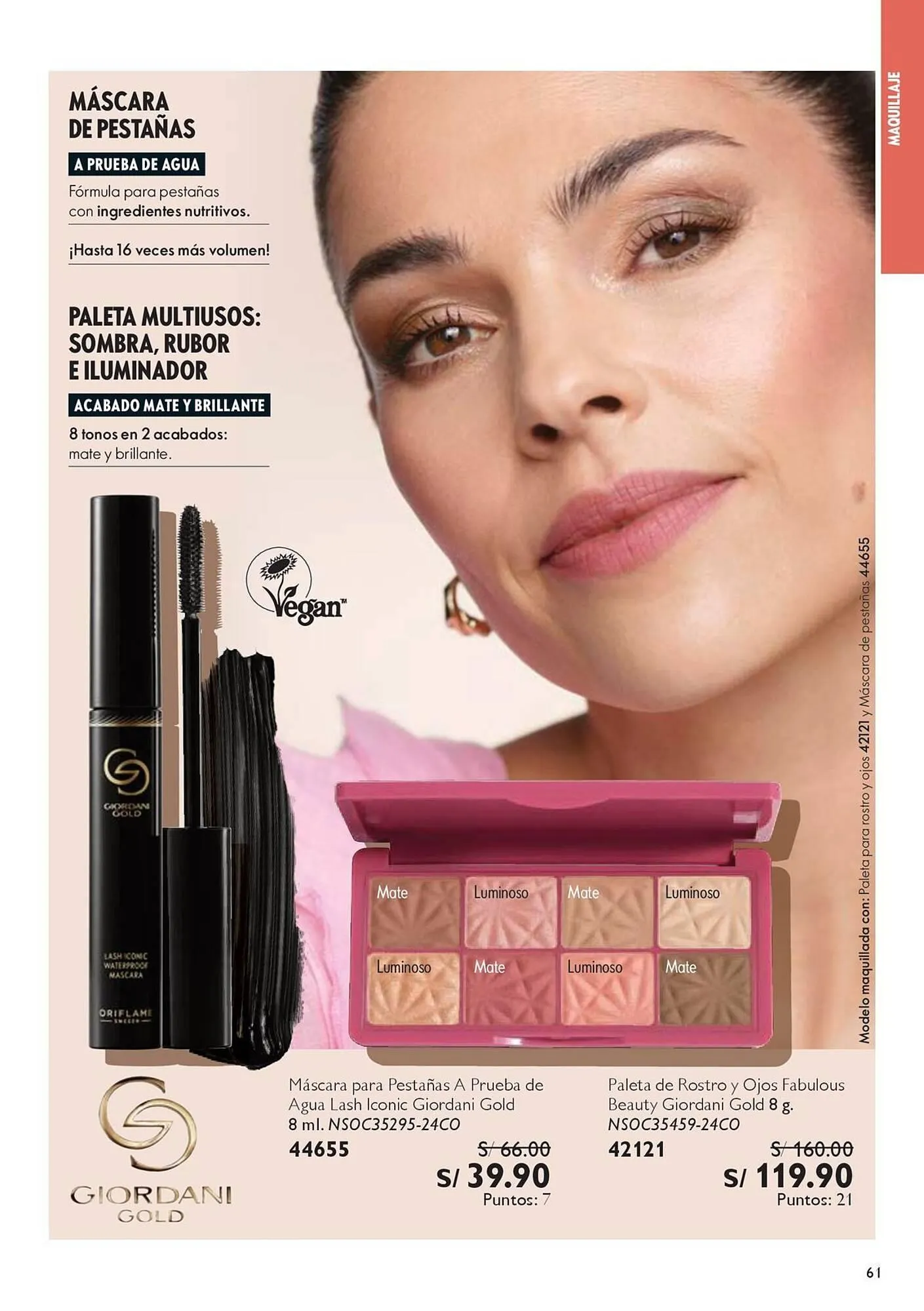 Catalogo de Catálogo Oriflame 13 de setiembre al 3 de octubre 2025 - Pag 61
