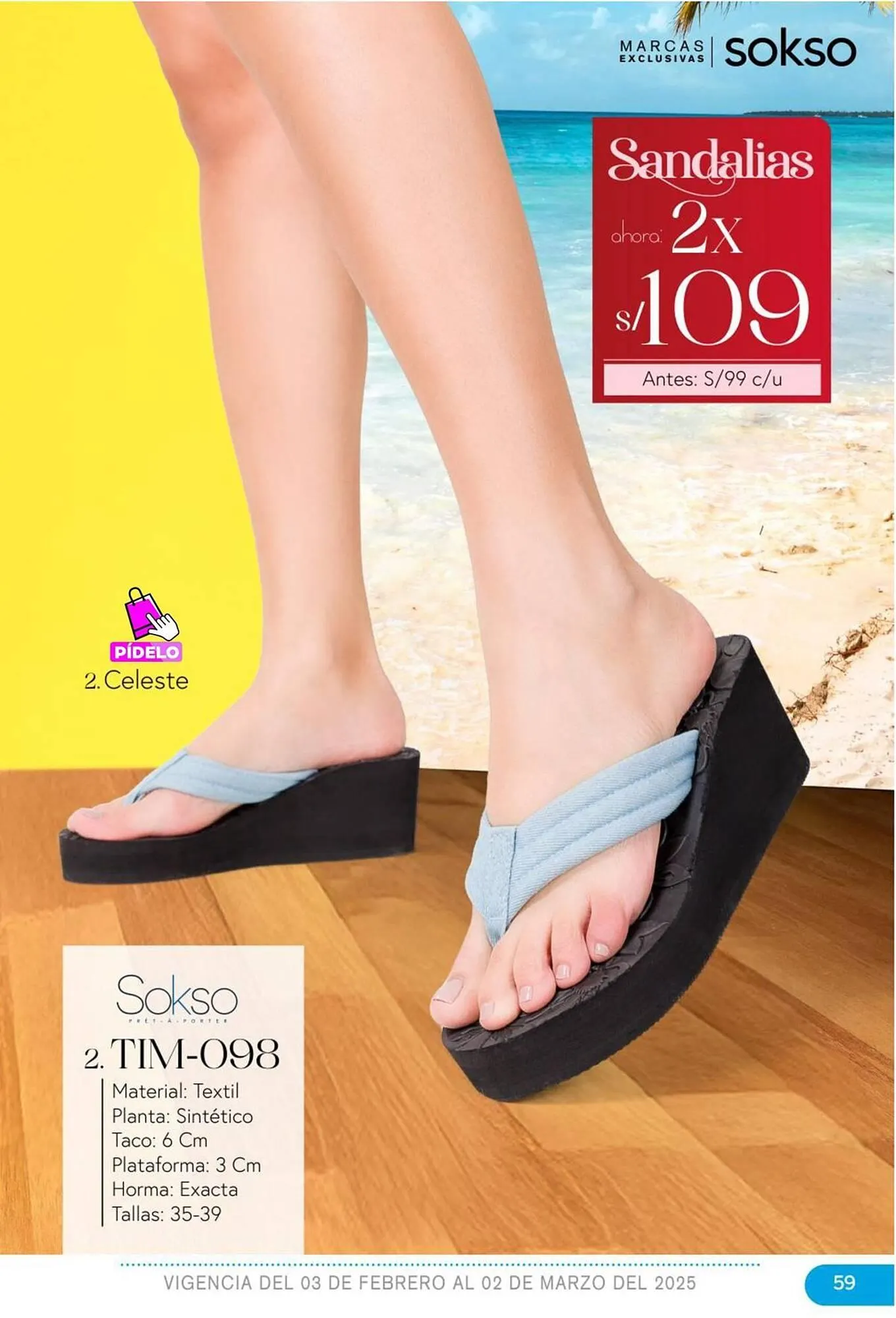 Catalogo de Catálogo Sokso 3 de febrero al 2 de marzo 2025 - Pag 59