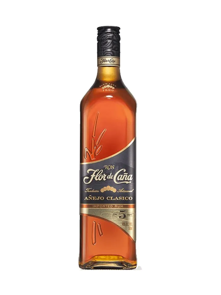 RON FLOR DE CAÑA 05 AÑOS 750ML