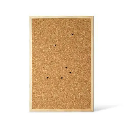Pizarra de corcho 60 x 90 cm