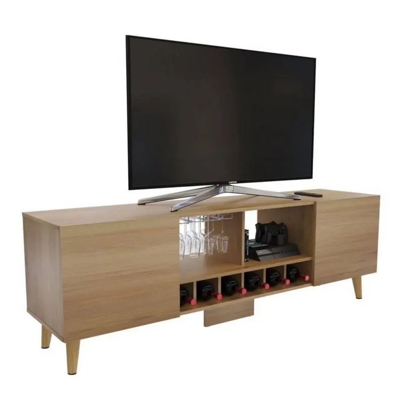 Mesa de TV 70" York Natural