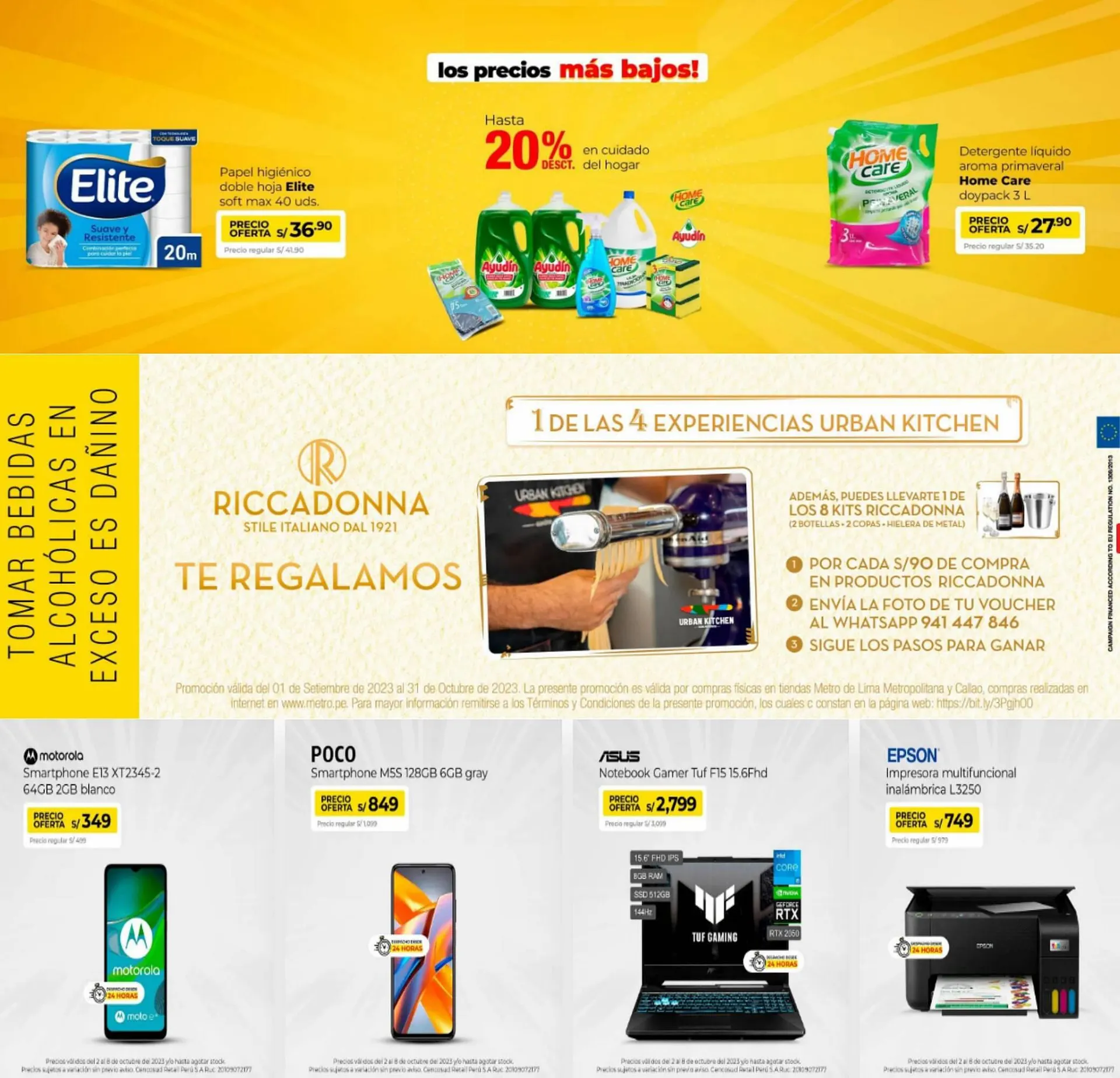 Catalogo de Catálogo Metro 3 de octubre al 8 de octubre 2023 - Pag 4