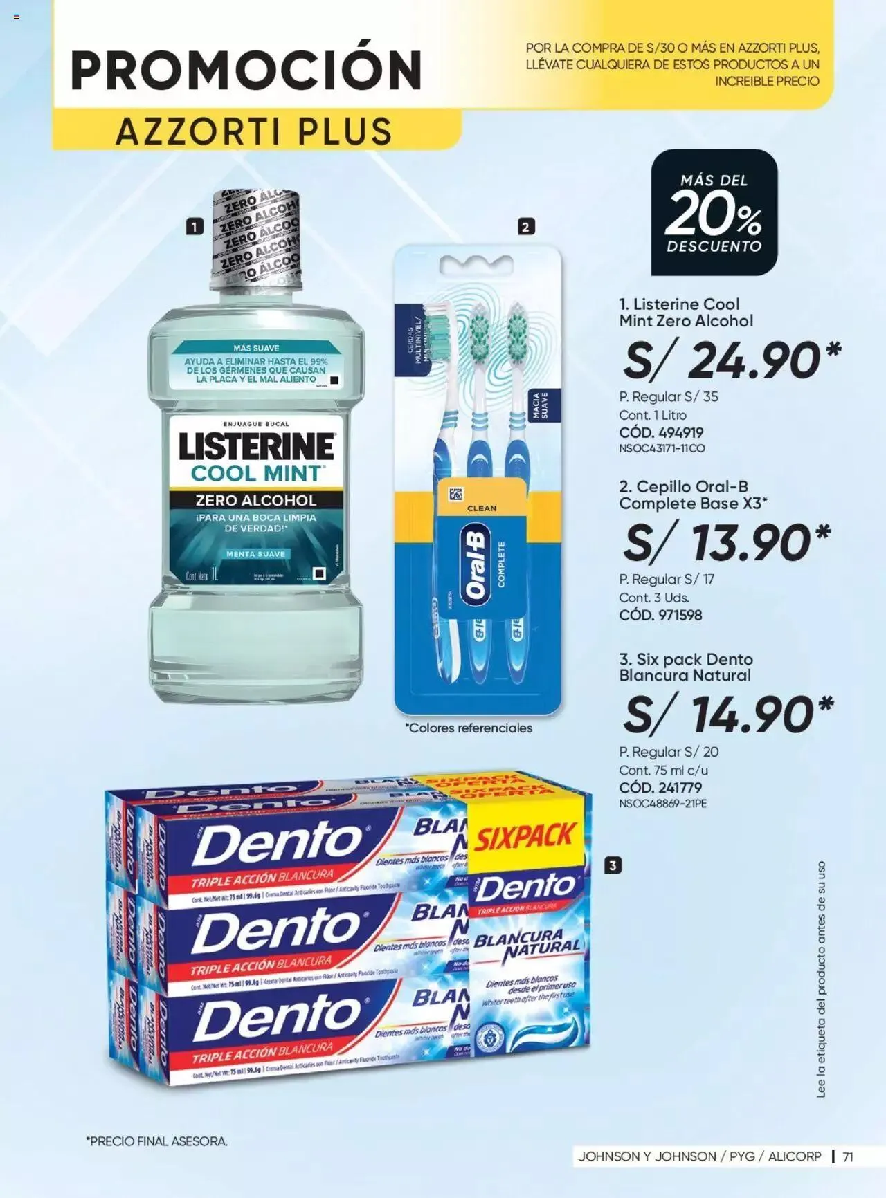 Catalogo de Azzorti - Plus C4/2023 30 de enero al 31 de diciembre 2023 - Pag 71