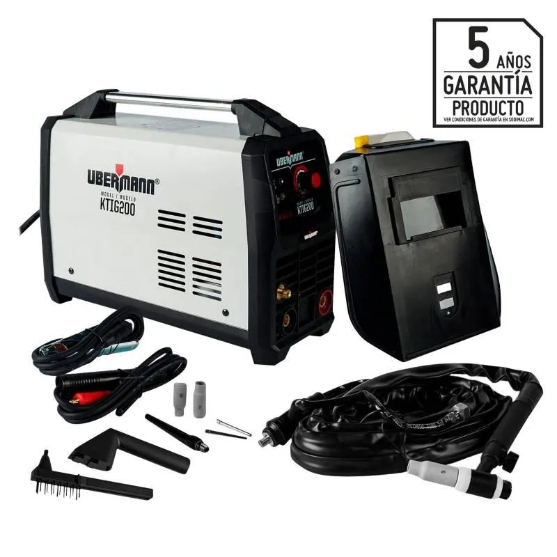 Soldadora Eléctrica Inverter 190A TIG/MMA Ubermann