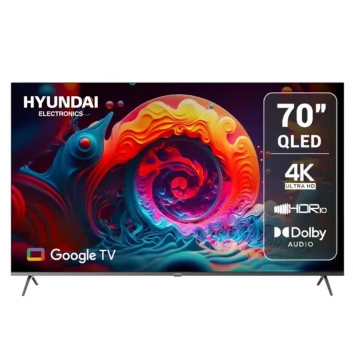 TV Hyundai 70" QLED 4K UHD Google TV HYLED7007QG