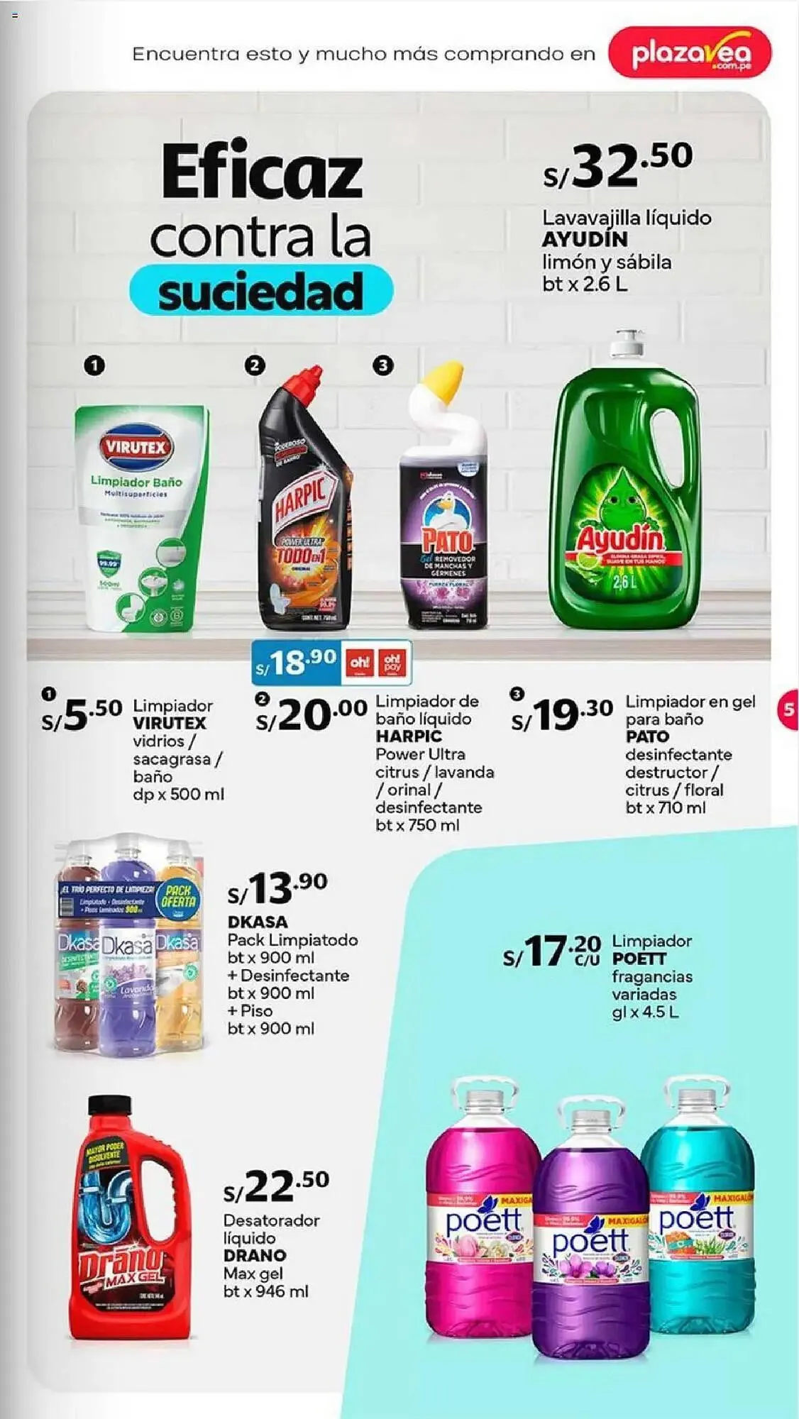 Catalogo de Catálogo Plaza Vea 14 de julio al 4 de agosto 2025 - Pag 5