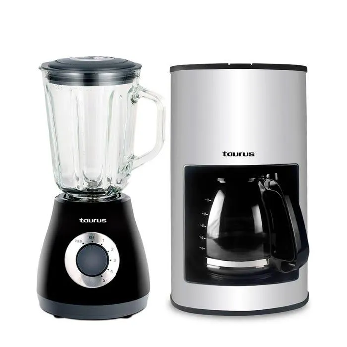 Combo Taurus Licuadora TJBH-500 + Cafetera Venus 12 Tazas