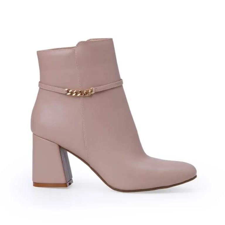 Botín Casual KATHE-2518 Beige Piazza