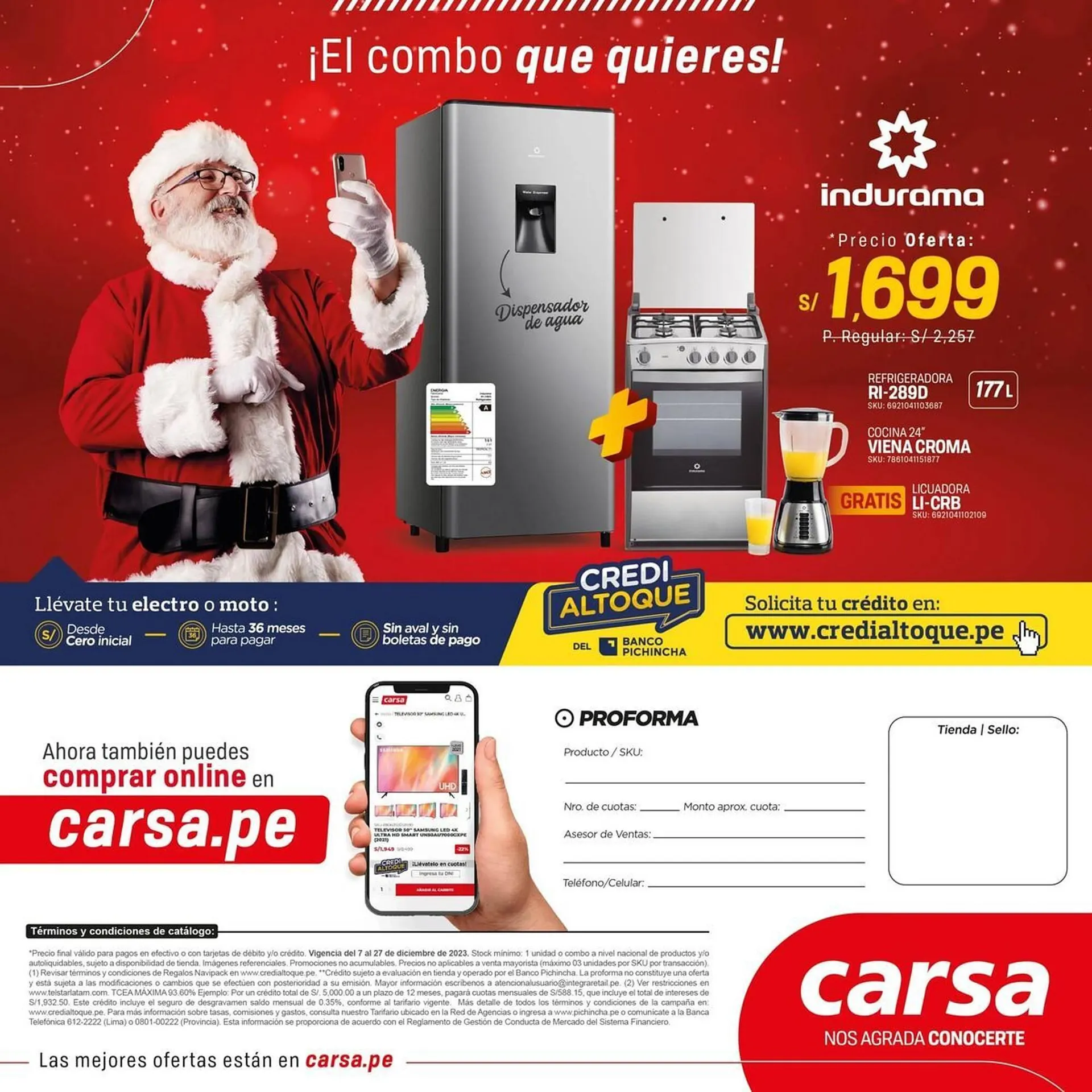 Catalogo de Catálogo Carsa 7 de diciembre al 27 de diciembre 2023 - Pag 16