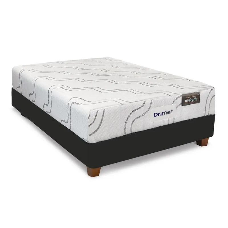 Cama Americana Látex Esencia 1.5 Plazas + 1 Almohada