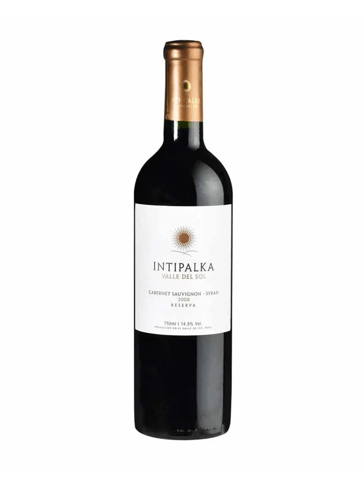 VINO INTIPALKA RESERVA CAB/SYRAH 750ML