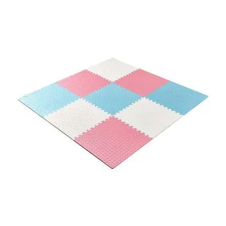 Piso microporoso 9 piezas Rosa Orange