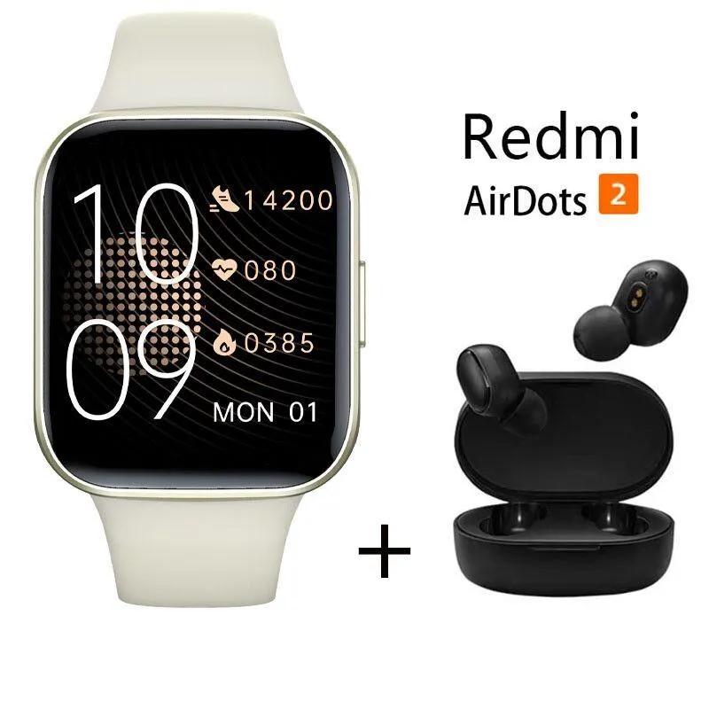 Smartwatch Xiaomi Y83 + Airdots 2 Dorado Ip68 Y Bluetooth