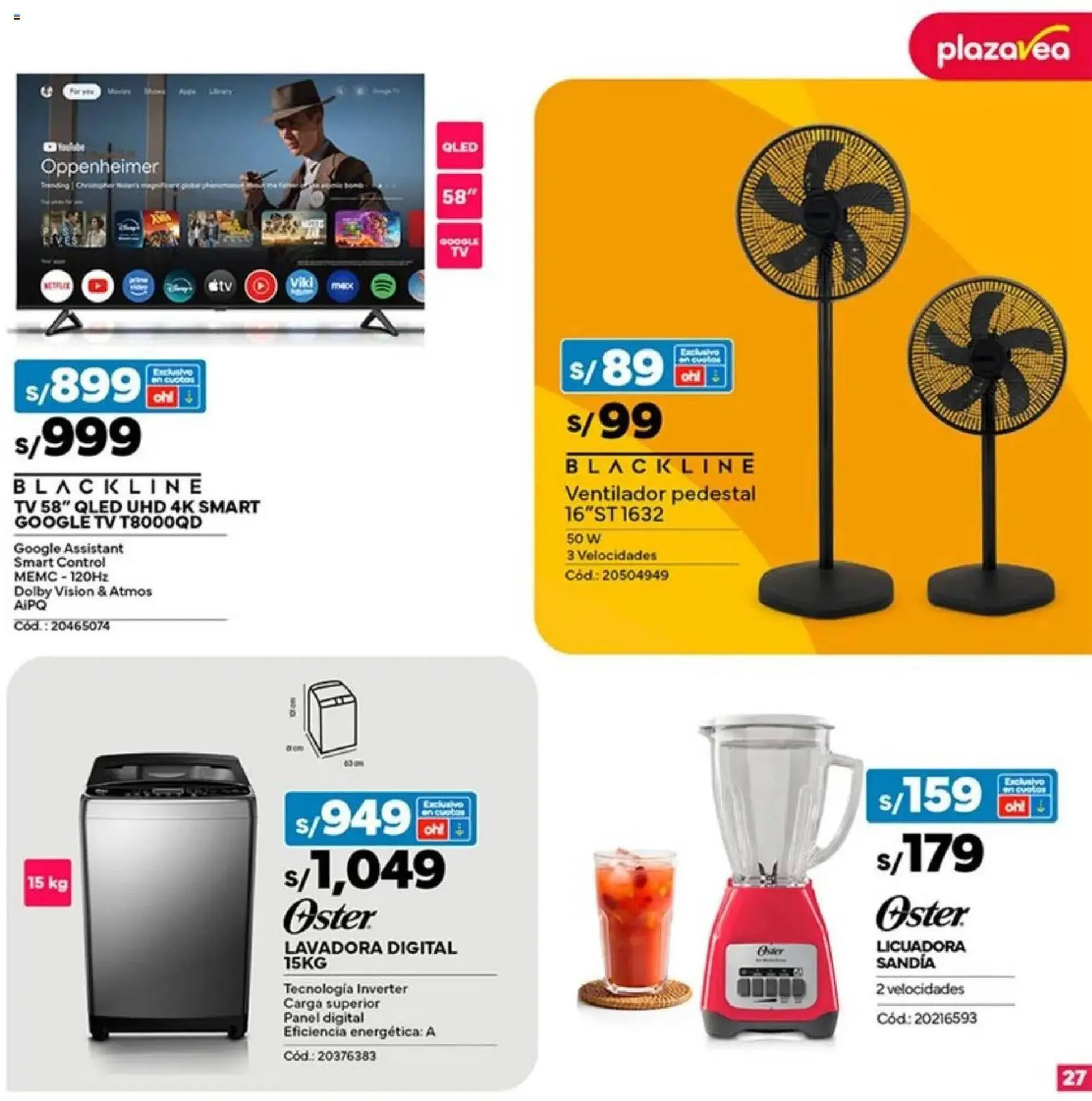 Catalogo de Catálogo Plaza Vea 21 de noviembre al 5 de diciembre 2025 - Pag 27