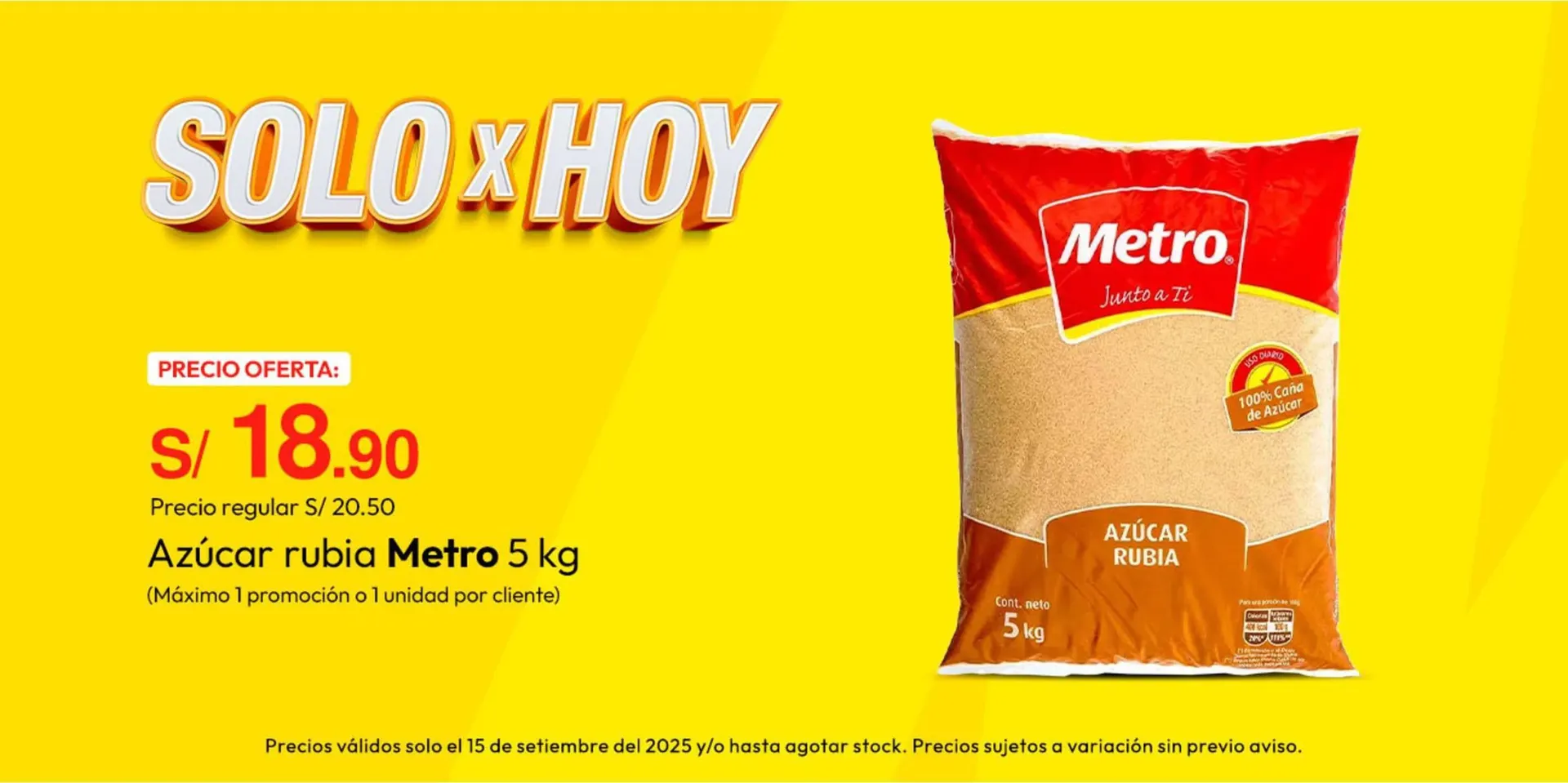 Catalogo de Catálogo Metro 15 de setiembre al 15 de setiembre 2025 - Pag 2