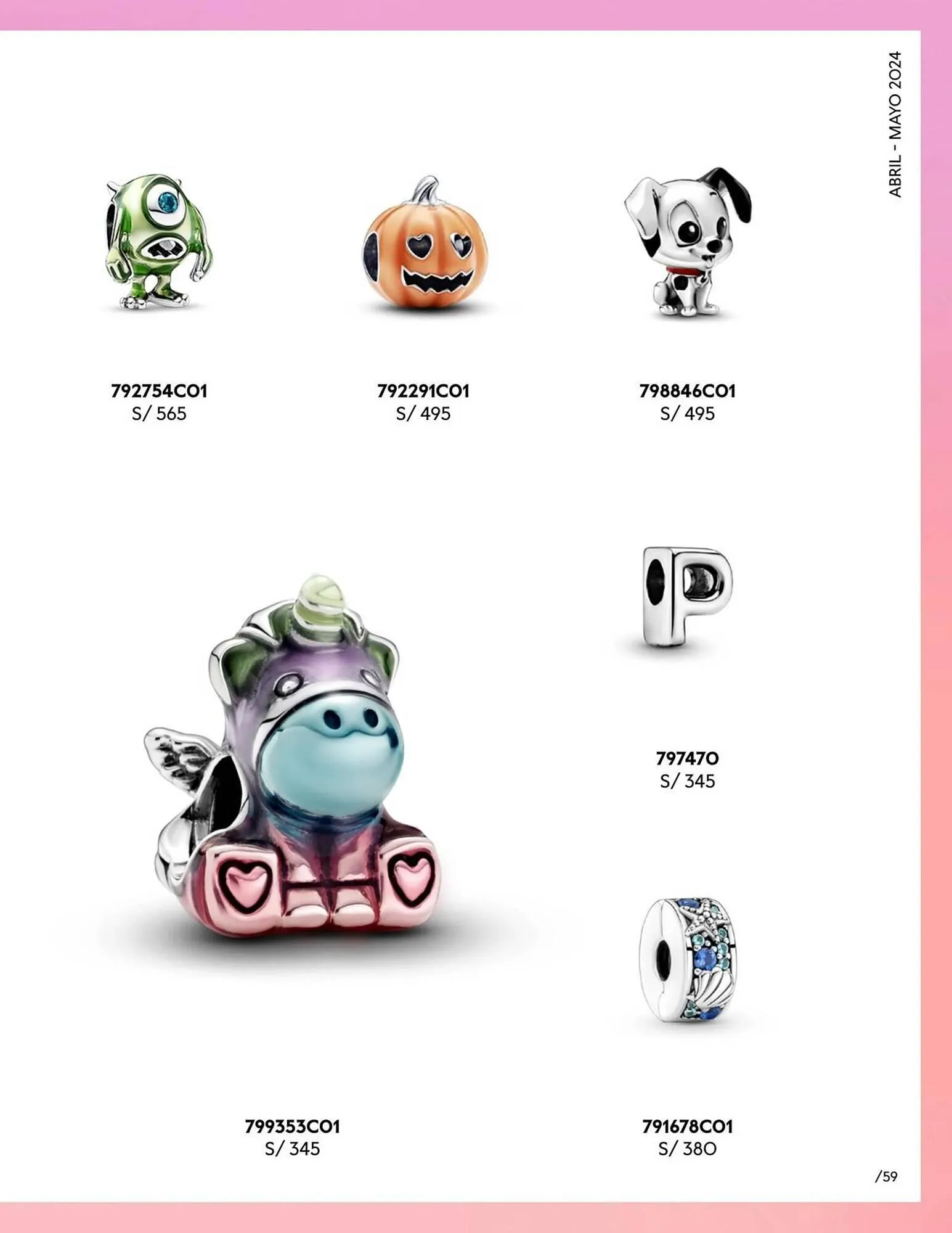 Catalogo de Catálogo Pandora 29 de abril al 31 de mayo 2024 - Pag 59