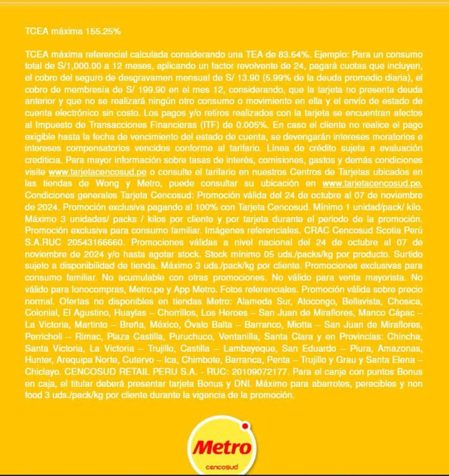 Catalogo de Catálogo Metro 24 de octubre al 7 de noviembre 2024 - Pag 2