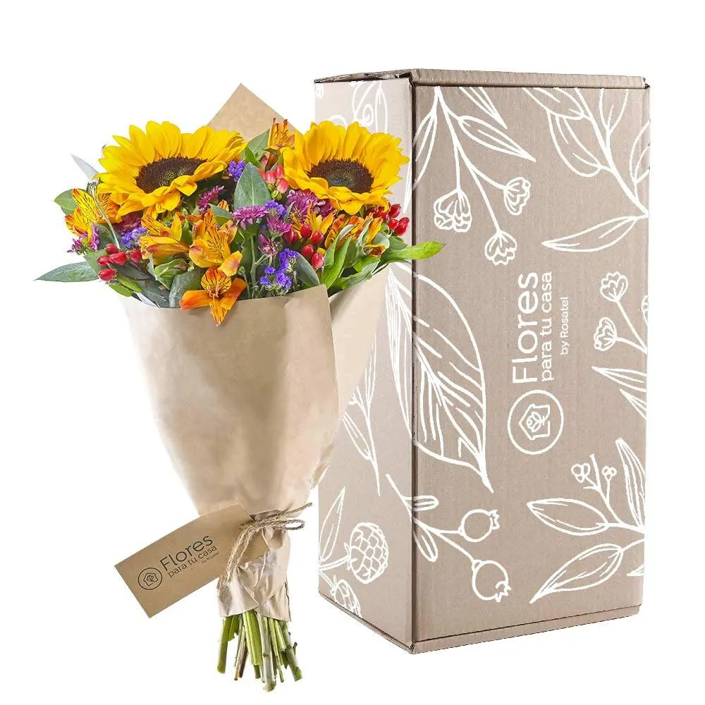 Ramo Girasoles y Flores