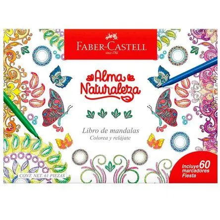 Set FABER CASTELL Alma Naturaleza + Fiesta 60un