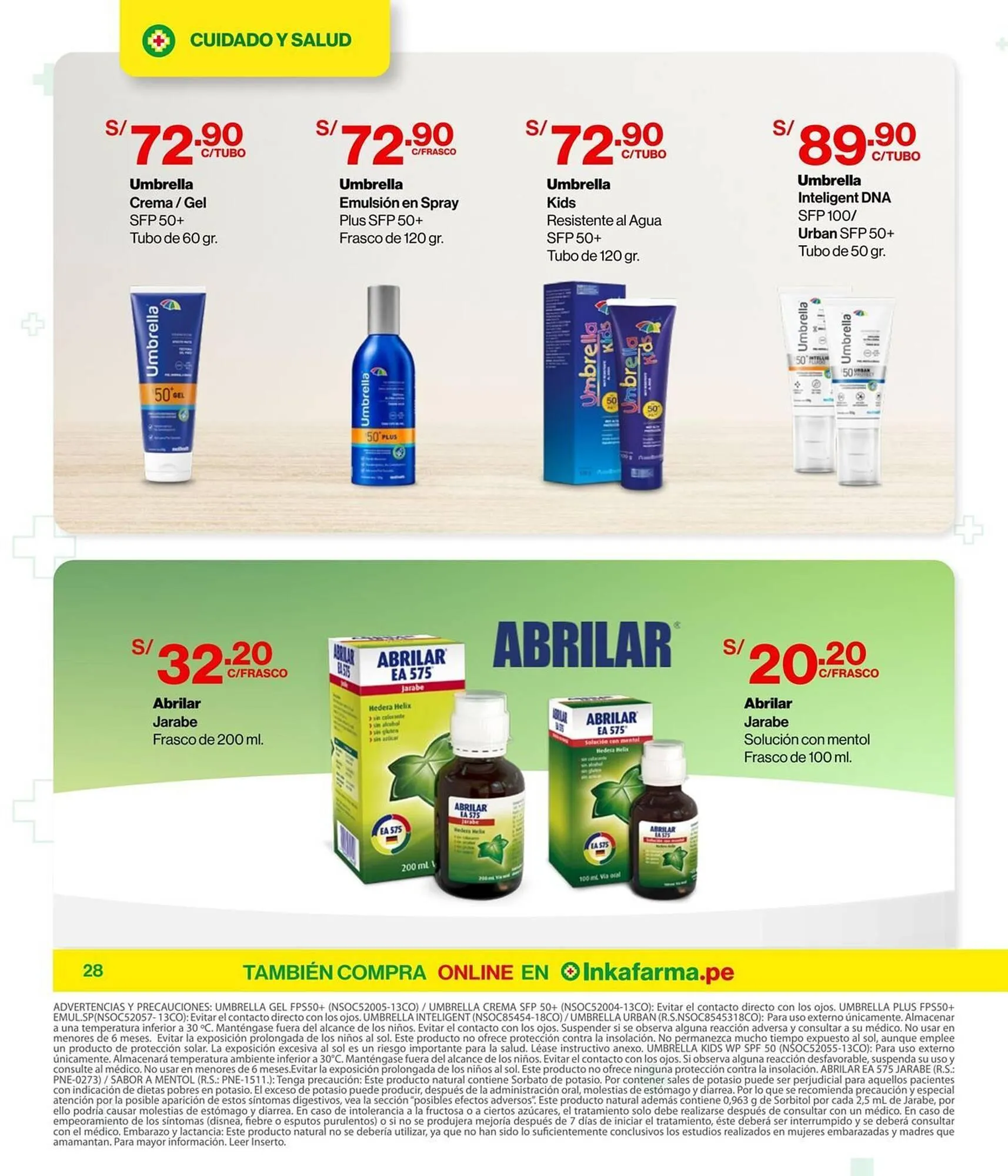 Catalogo de Catálogo InkaFarma 7 de abril al 30 de abril 2025 - Pag 28