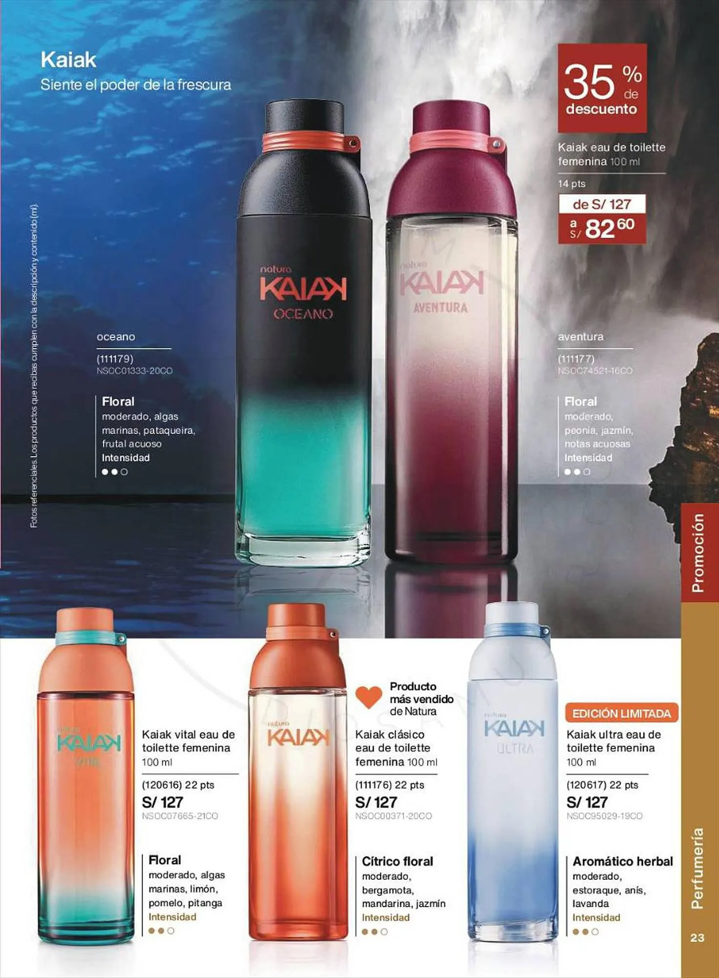 Catalogo de Catálogo Natura 5 de setiembre al 14 de setiembre 2023 - Pag 23