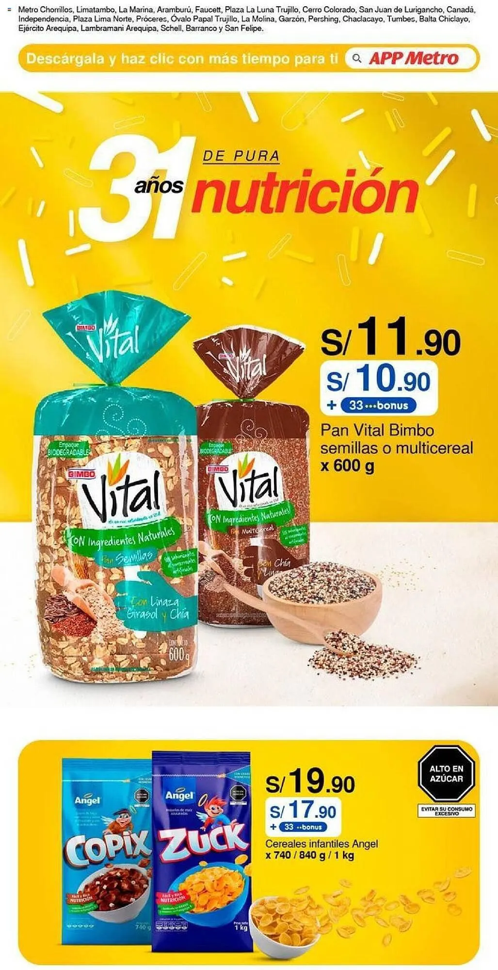 Catalogo de Catálogo Metro 21 de setiembre al 11 de octubre 2023 - Pag 14