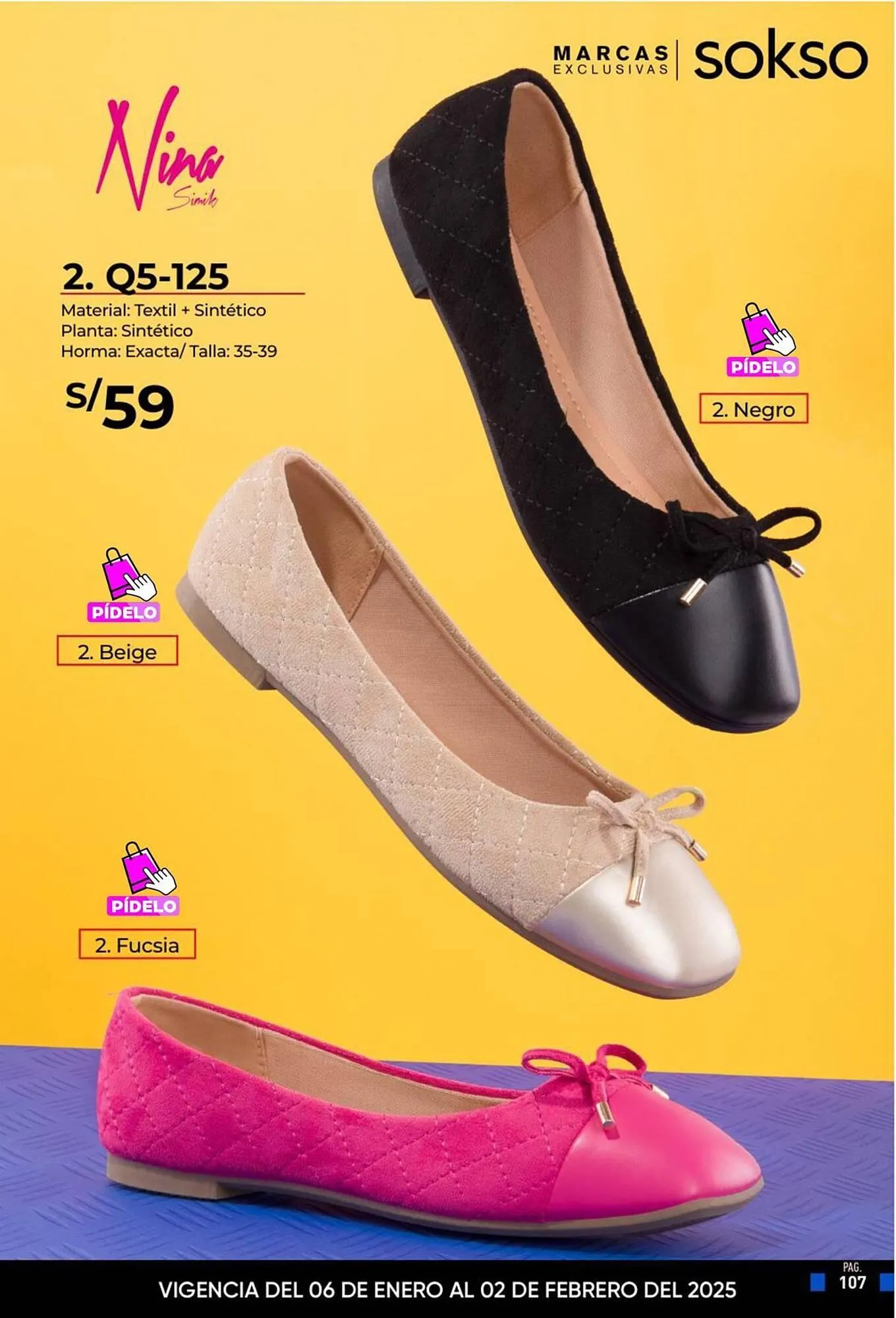 Catalogo de Catálogo Sokso 31 de diciembre al 2 de febrero 2025 - Pag 107