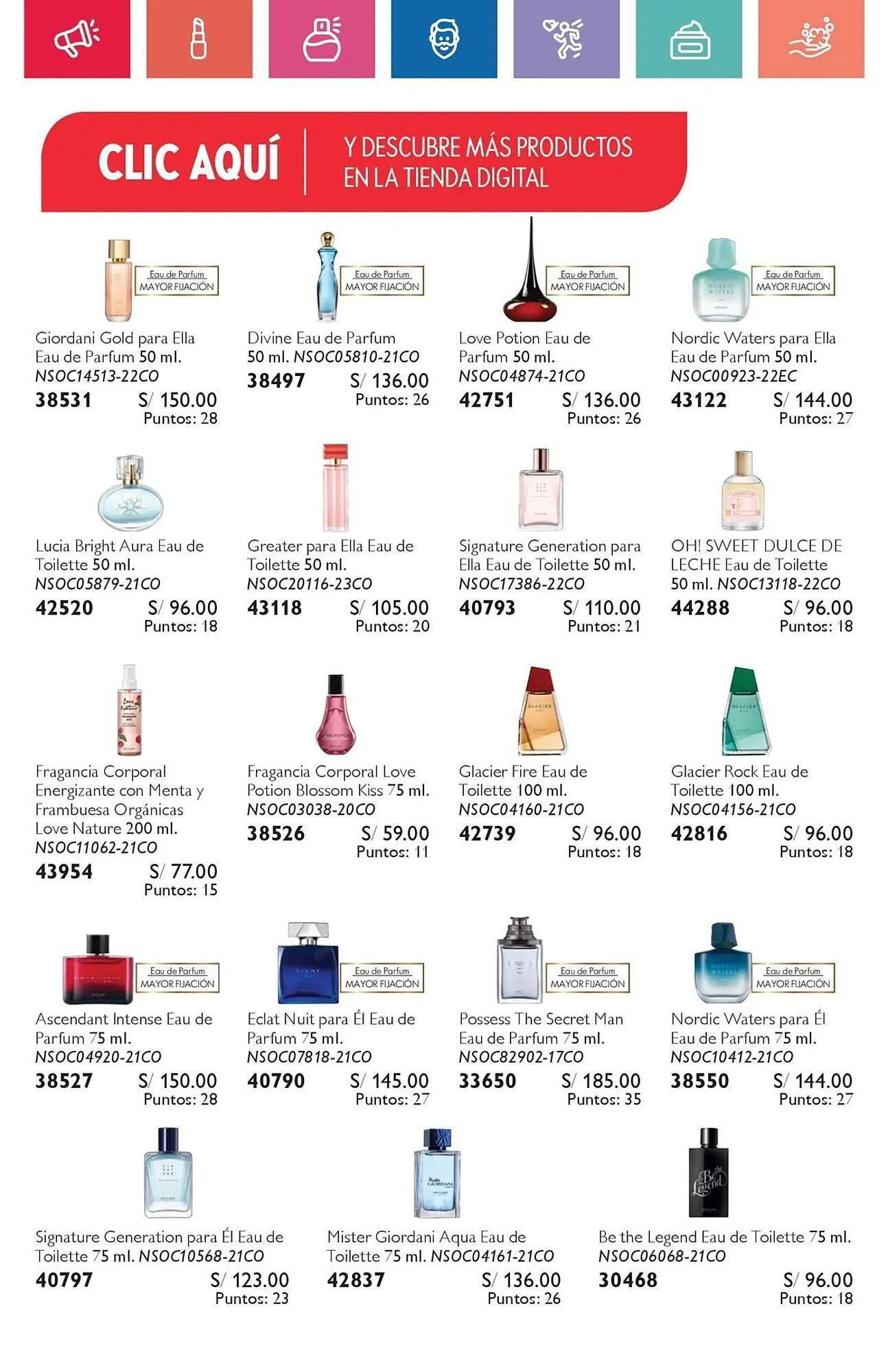 Catalogo de Catálogo Oriflame 19 de agosto al 6 de setiembre 2024 - Pag 38