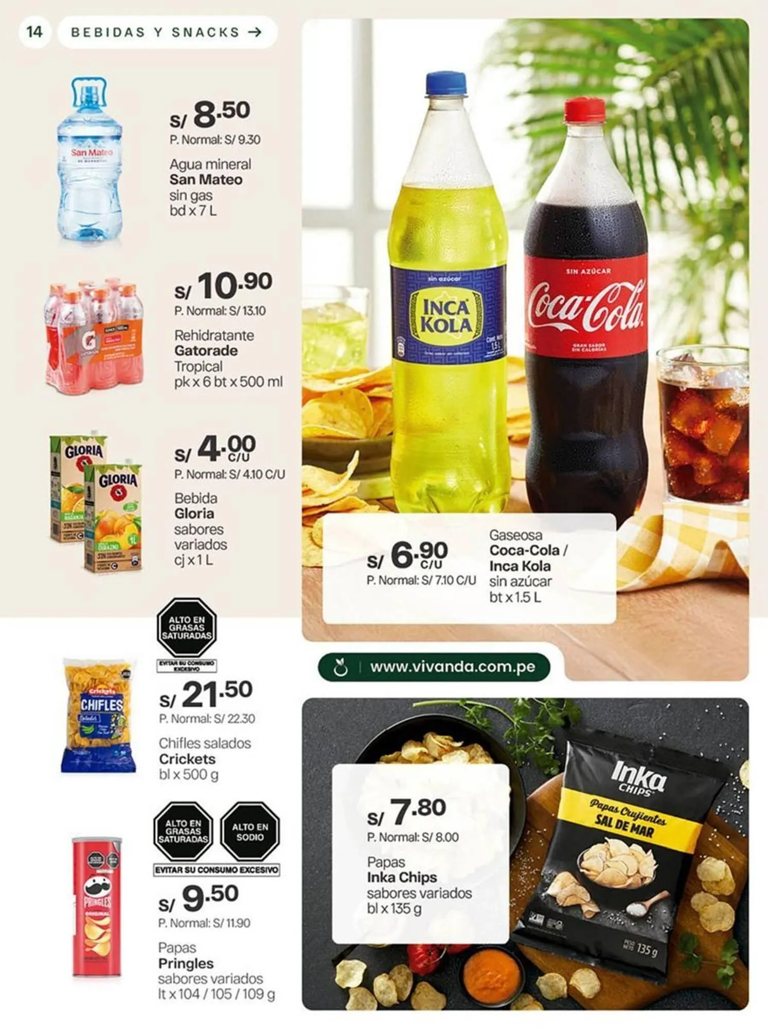 Catalogo de Catálogo Vivanda 1 de octubre al 19 de octubre 2025 - Pag 14