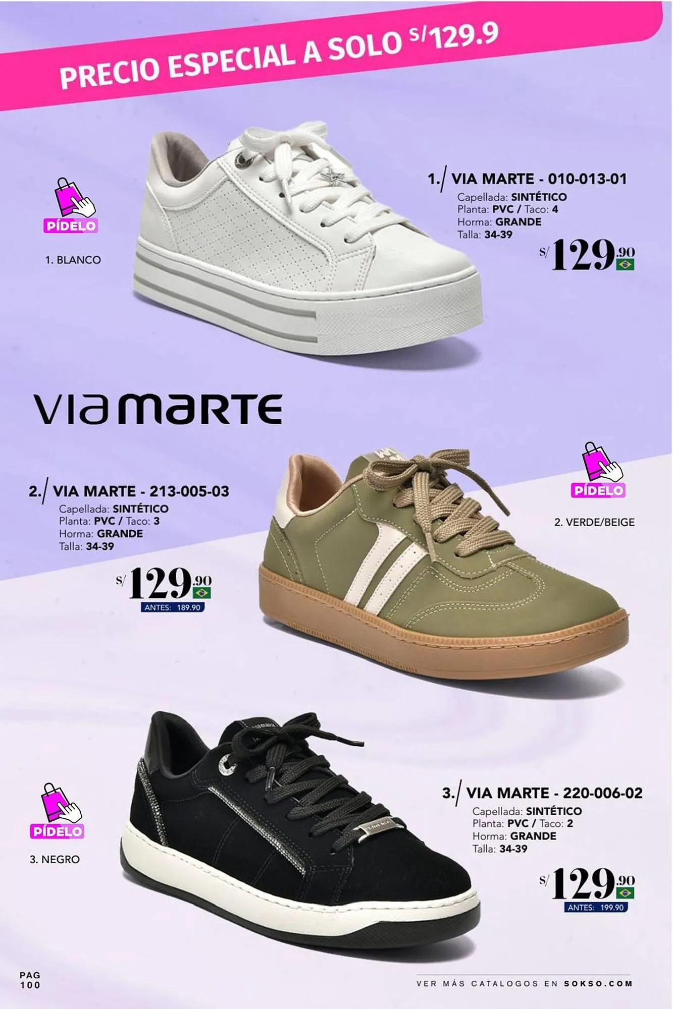 Catalogo de Catálogo Sokso 18 de agosto al 7 de setiembre 2025 - Pag 100