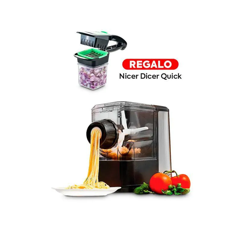 Emeril Pasta And Beyond - Máquina de Pasta Automática 3 en 1 + Regalo (Nicer Dicer Quick)