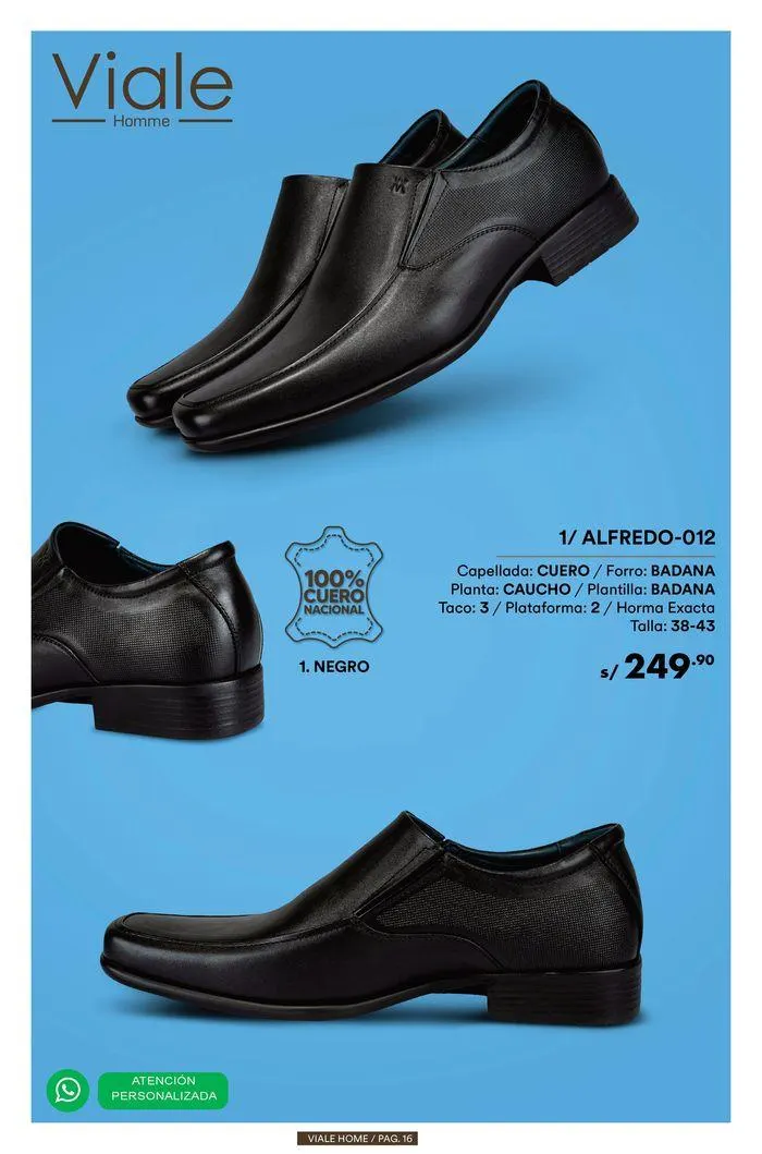 Catalogo de Calzados de Caballeros  11 de julio al 31 de julio 2024 - Pag 16