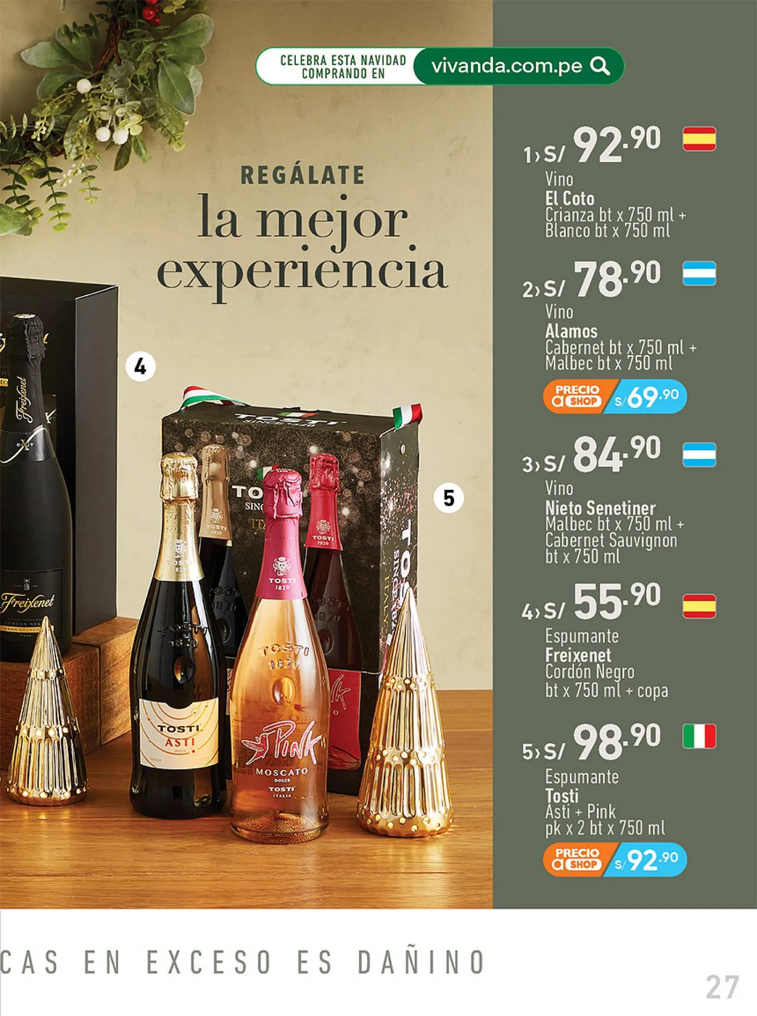 Catalogo de Catálogo Vivanda 8 de diciembre al 11 de diciembre 2023 - Pag 27