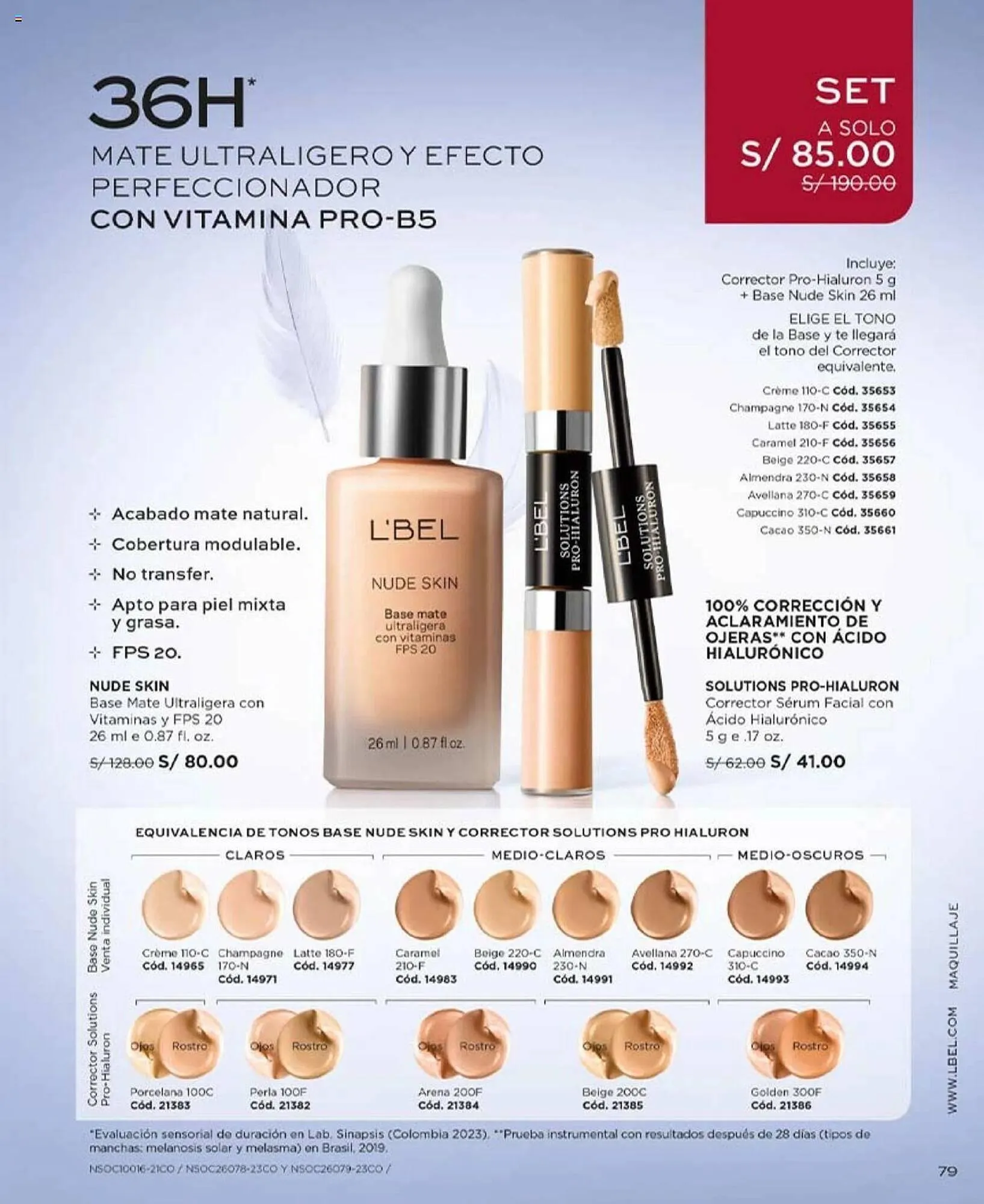 Catalogo de Catálogo L'Bel 17 de noviembre al 3 de diciembre 2024 - Pag 79