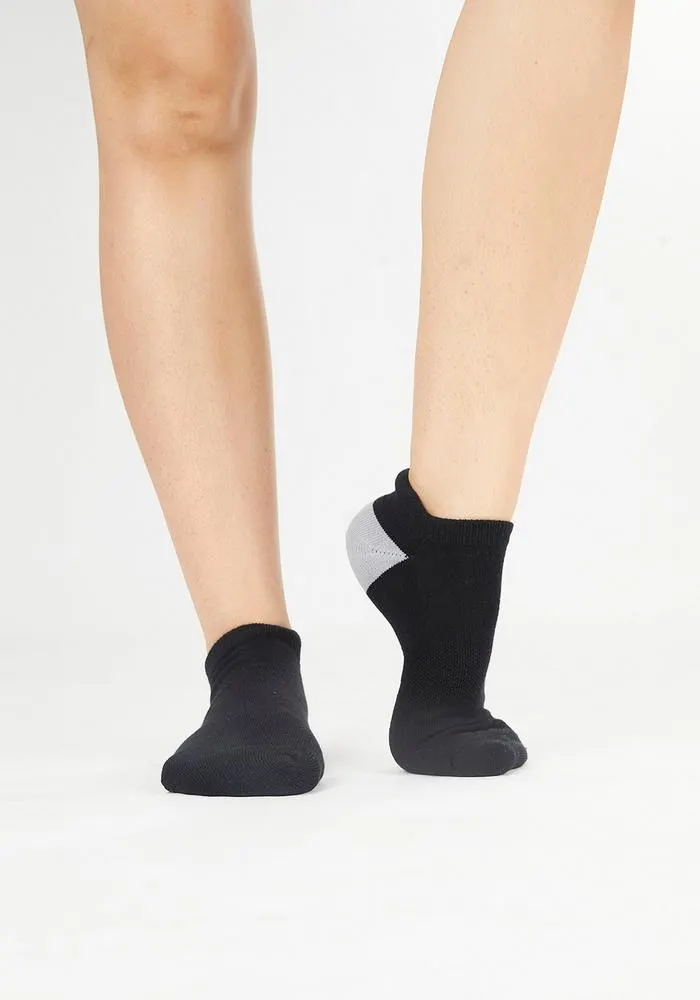 TRIPACK CALCETÍN MUJER 99MP388 ALGODÓN NEGRO