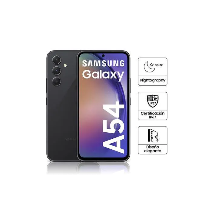 Smartphone Galaxy A54 5G 8GB 256GB Negro