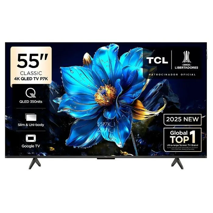 TV TCL 55" QLED 4K Ultra HD Smart TV 55P7K
