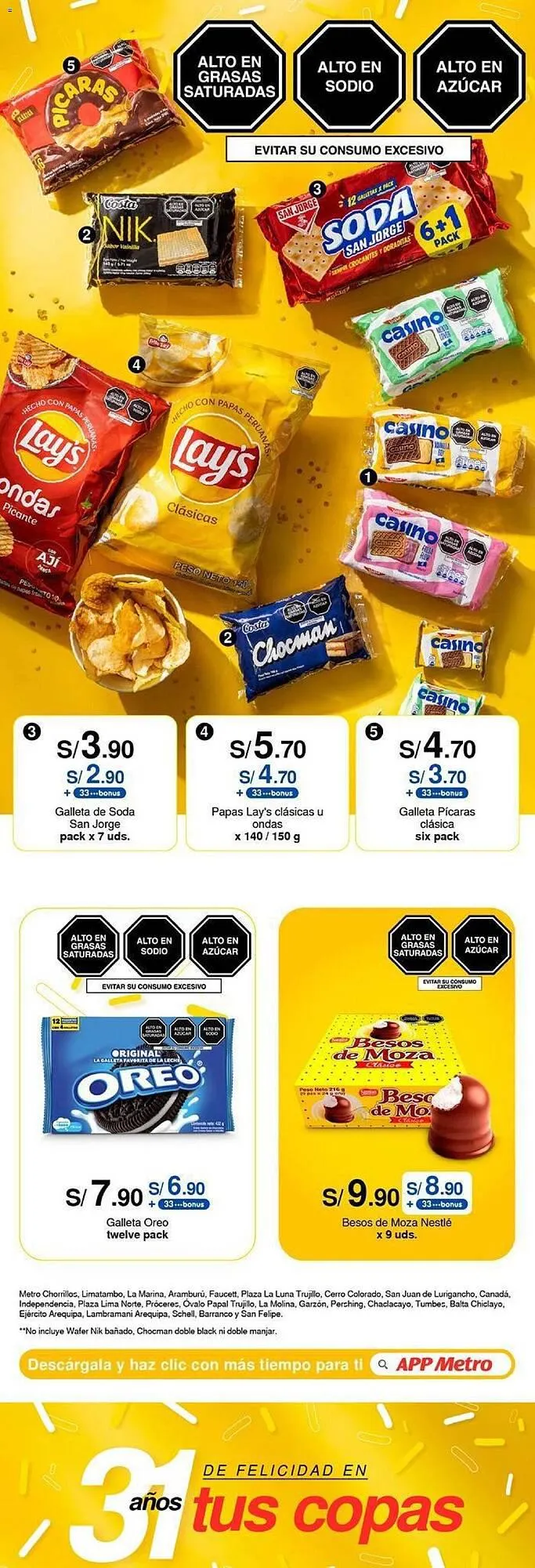 Catalogo de Catálogo Metro 21 de setiembre al 11 de octubre 2023 - Pag 19