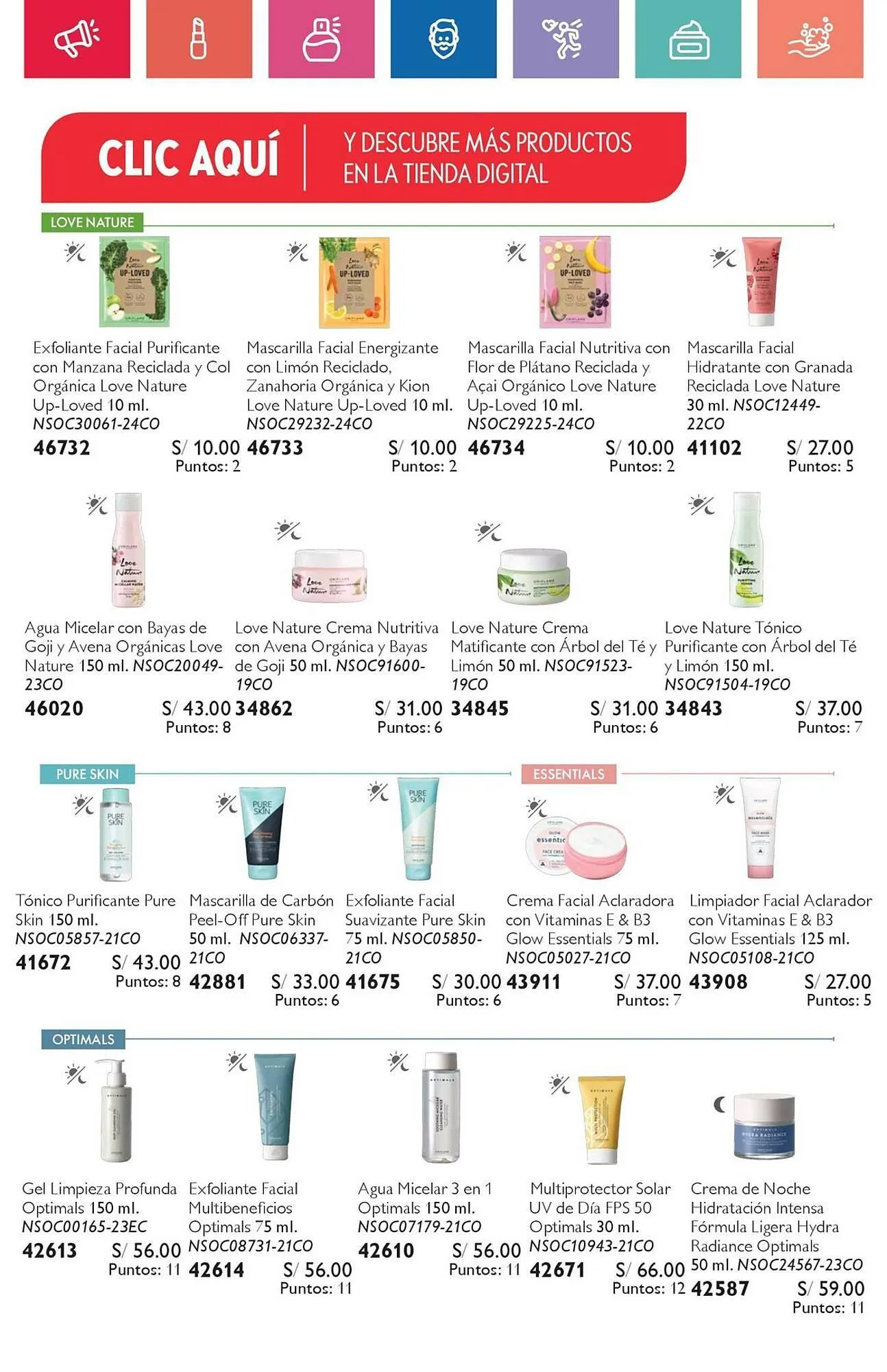 Catalogo de Catálogo Oriflame 19 de agosto al 6 de setiembre 2024 - Pag 78