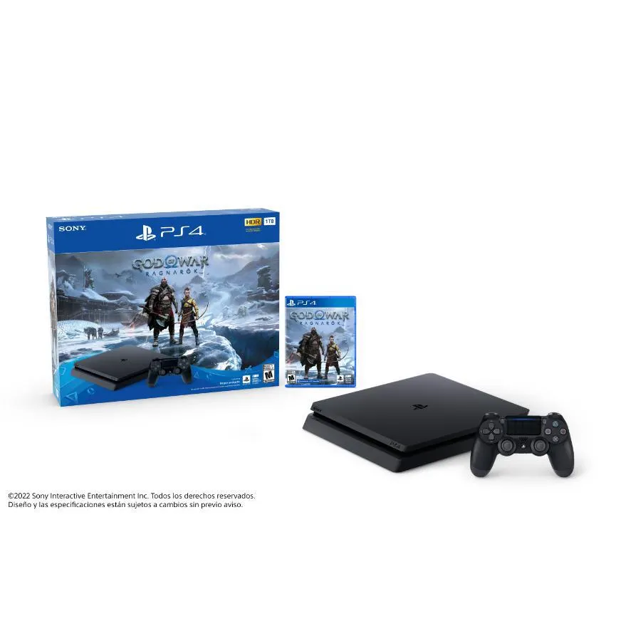 Consola Play Station Ps4 Hw 1Tb (Cuh-2215B) God Of War Ragnarok - Latam